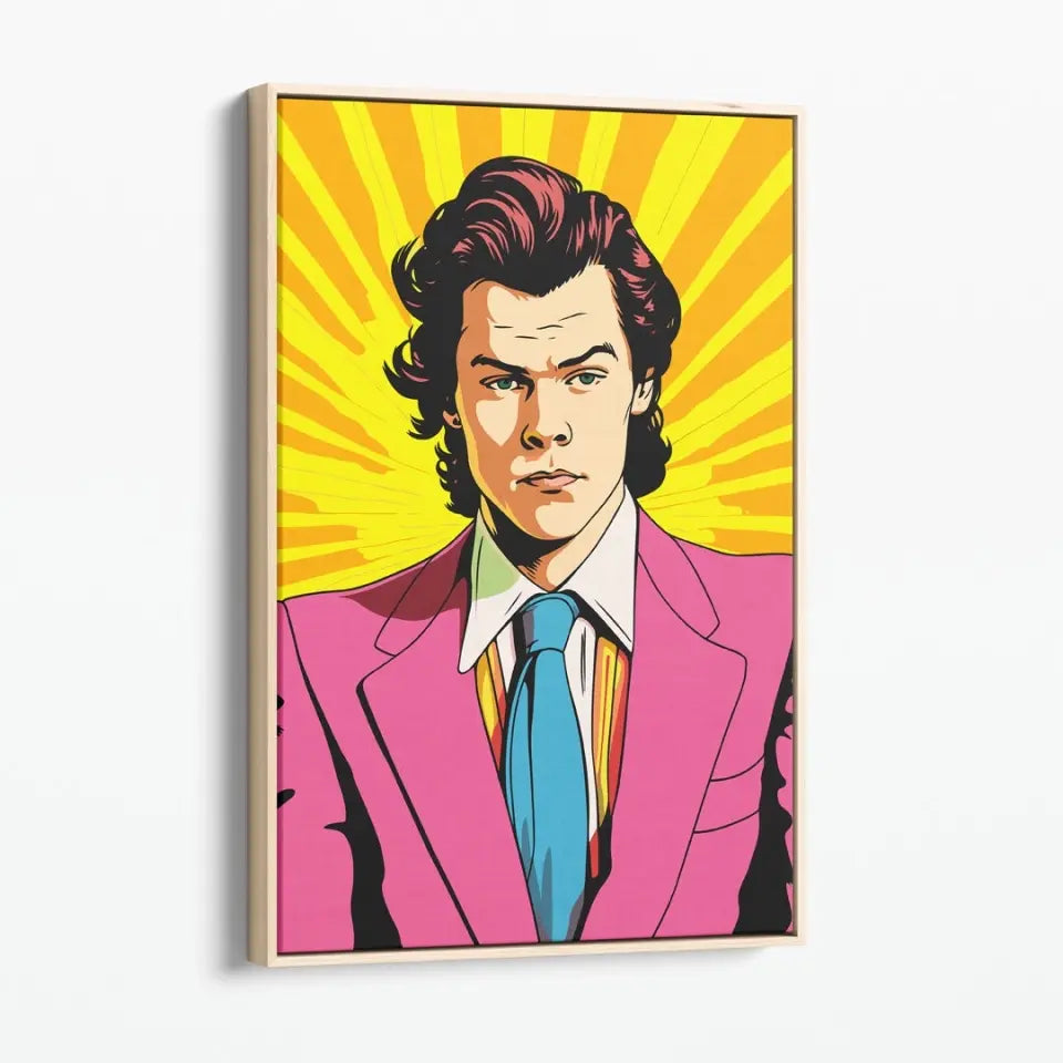 Colorful pop art of Harry Styles II