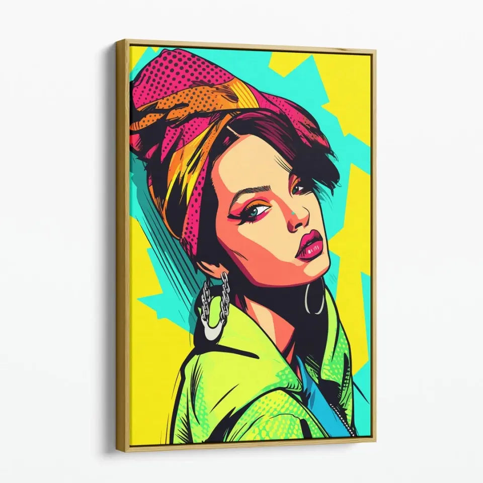 Colorful pop art of Rihanna II