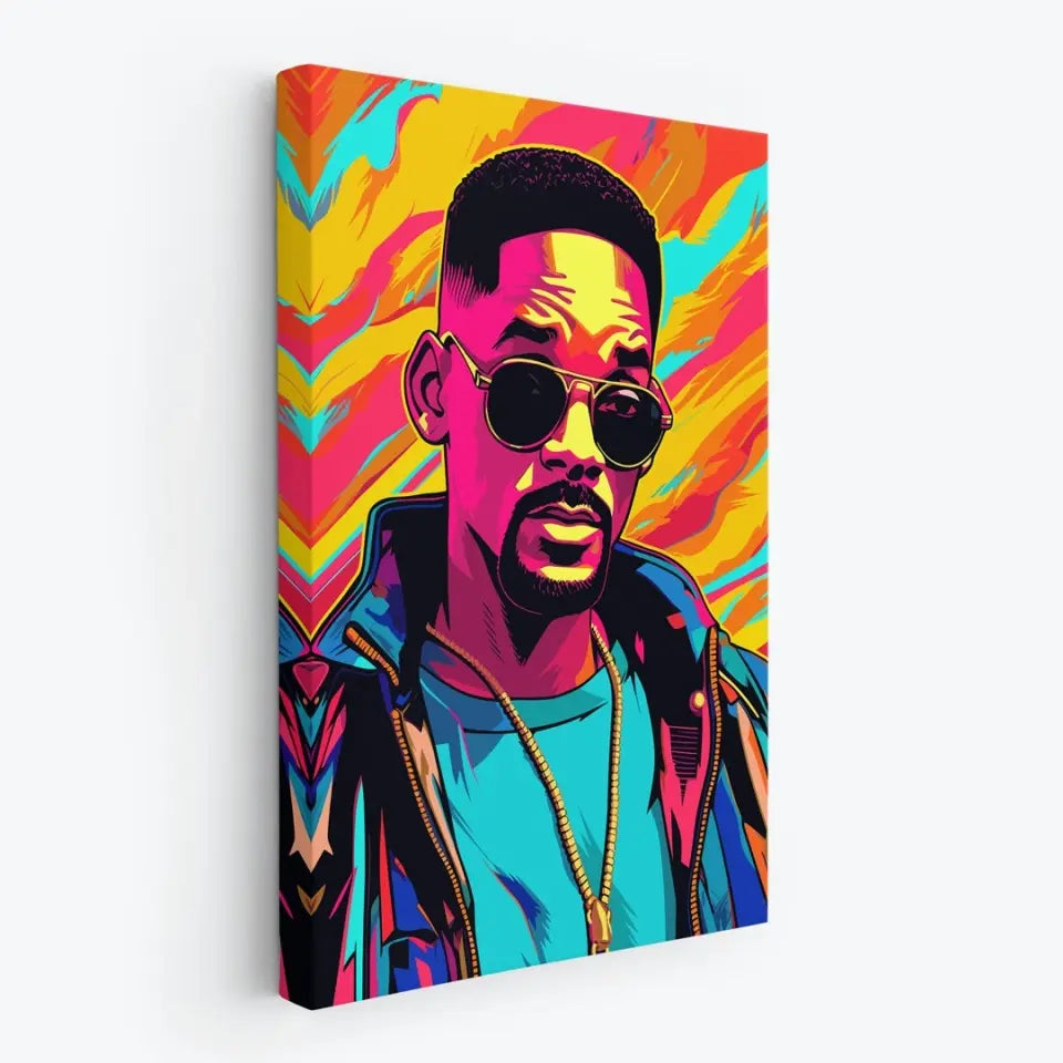 Colorful pop art of Will Smith II