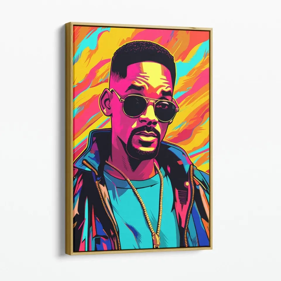 Colorful pop art of Will Smith II