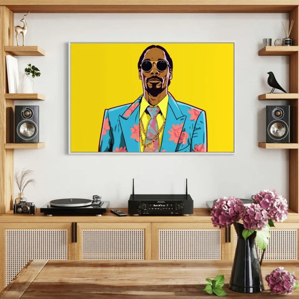 Colorful pop art of Snoop Dogg II