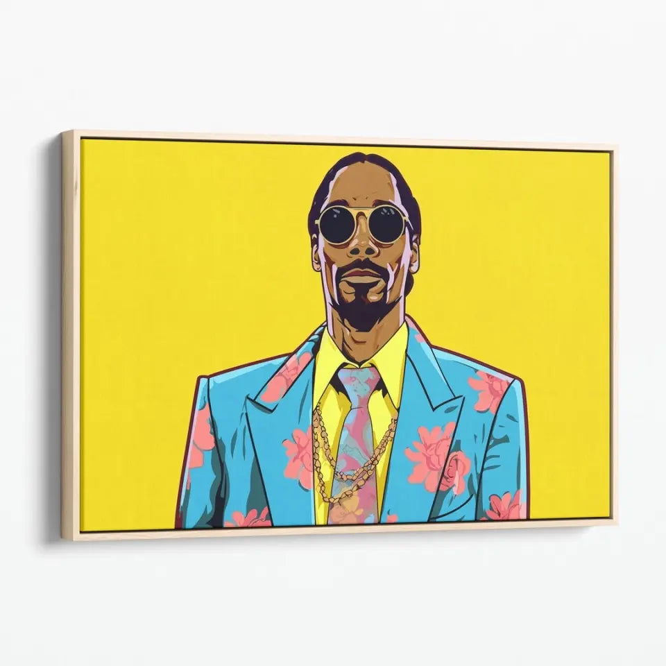 Colorful pop art of Snoop Dogg II