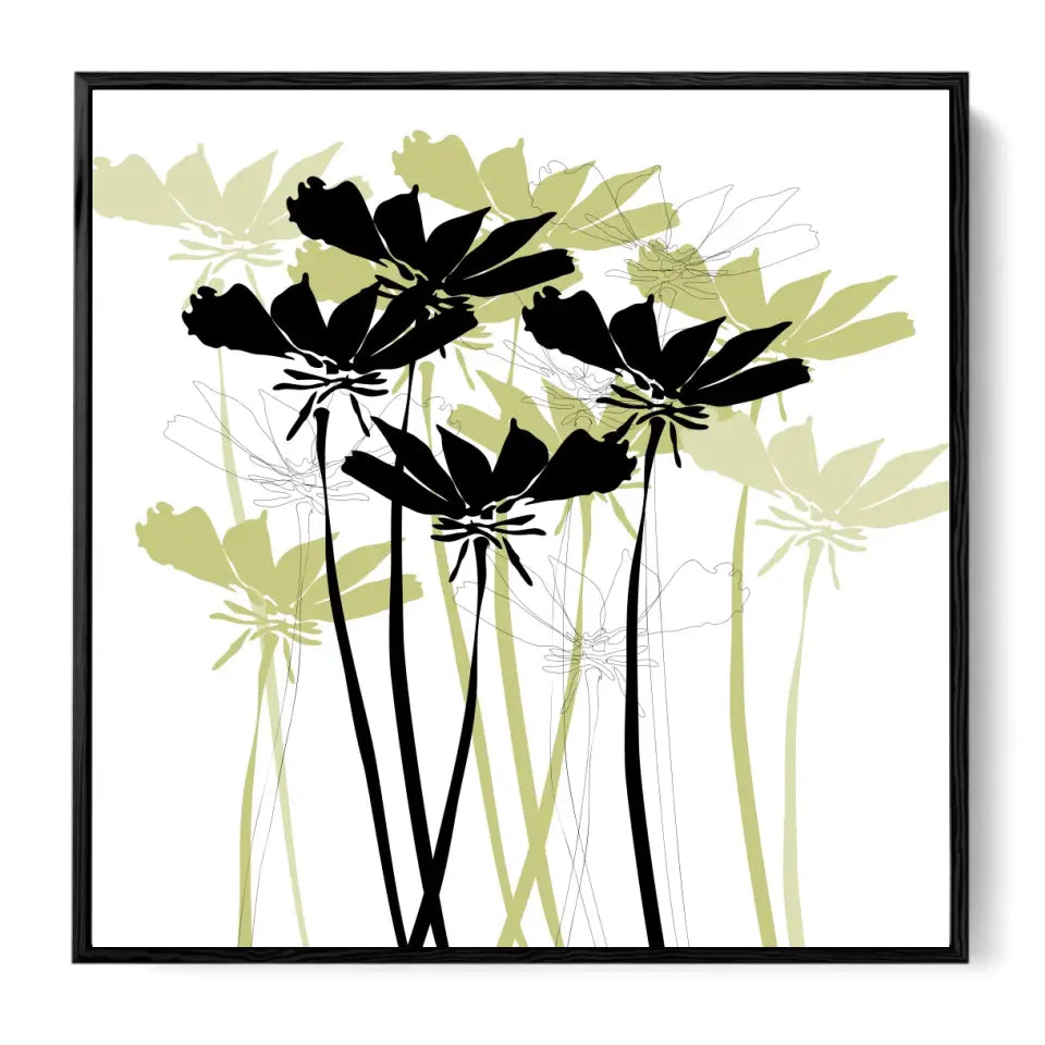 Flowers in graphic #F07