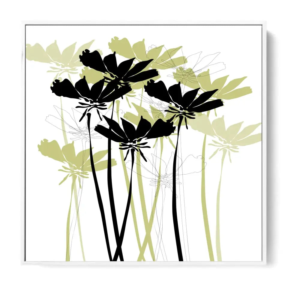 Flowers in graphic #F07