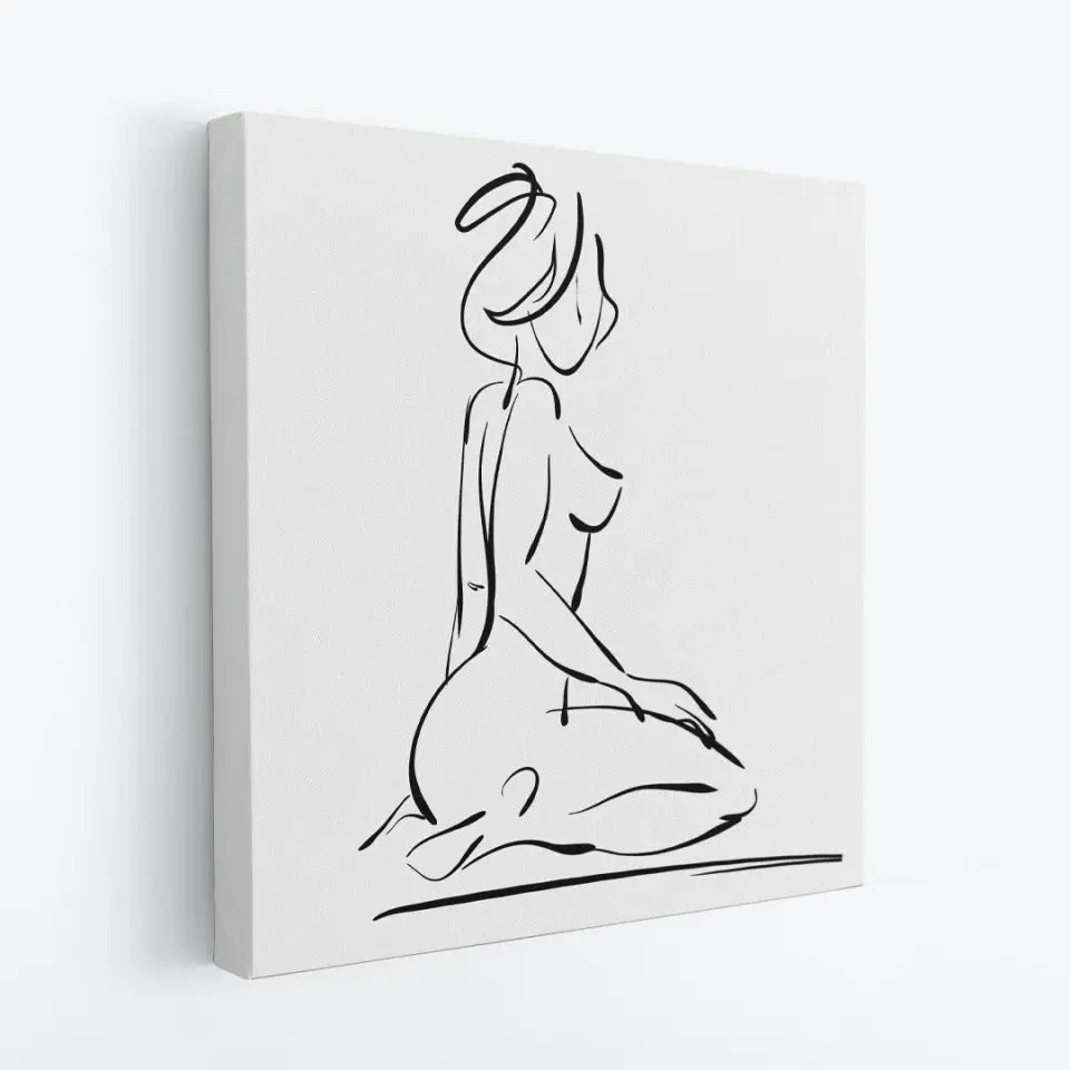 Nude sexy girl on the floor #N01